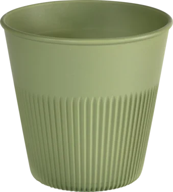 Drikkebeger Stripes Pp Gjenbrukbar 24cl Grønn
