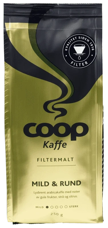 Coop Gul Filtermalt 250g