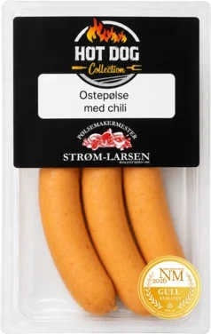 Ost/chili Pølse