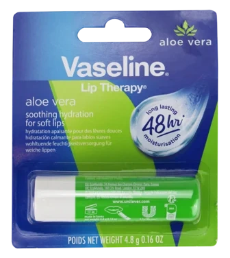 Vaseline Lip Therapy Aloe Vera 4,8g