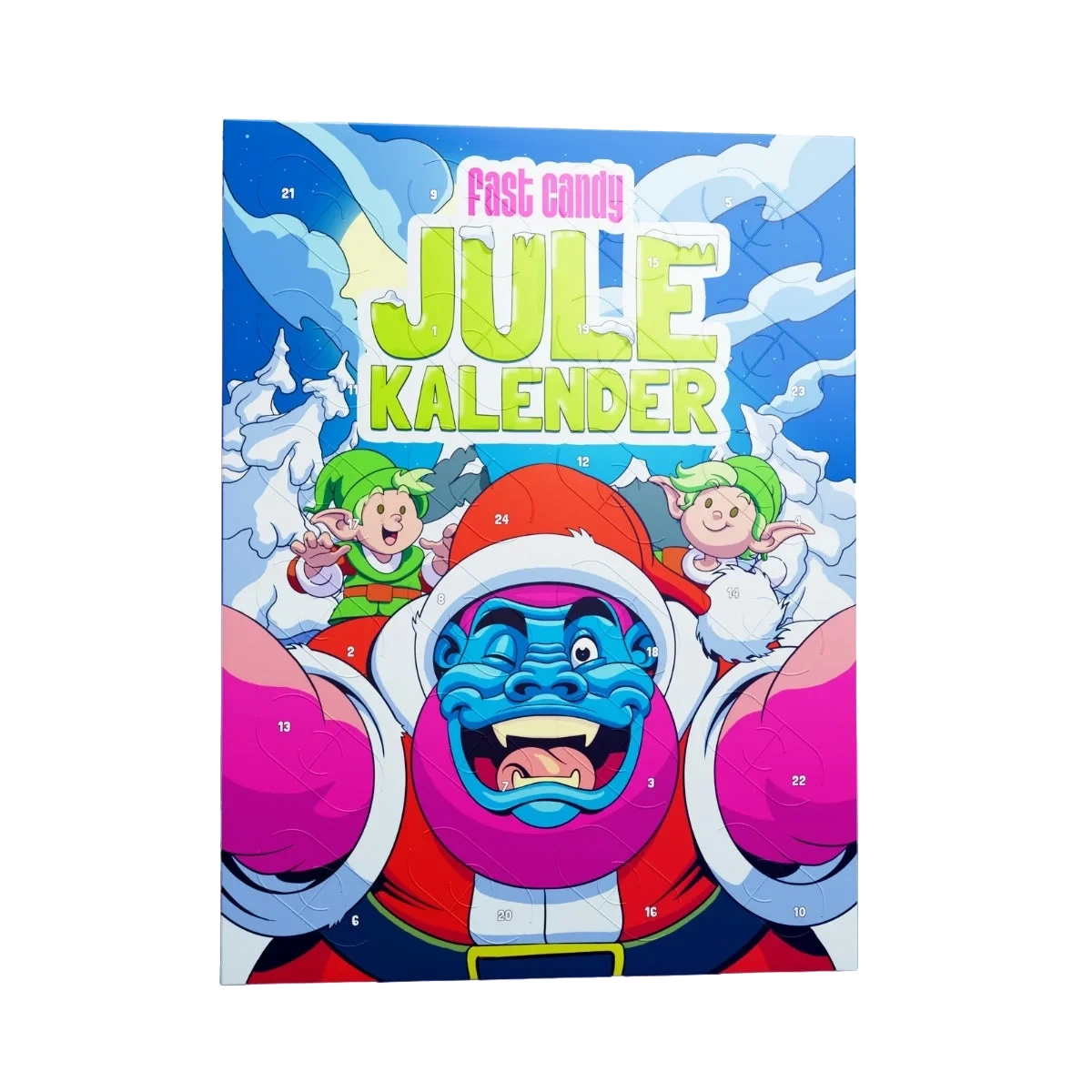 Fast Candy Julekalender 2024 - BLI MED I TREKNINGEN AV EN PS5 (Pre-order)