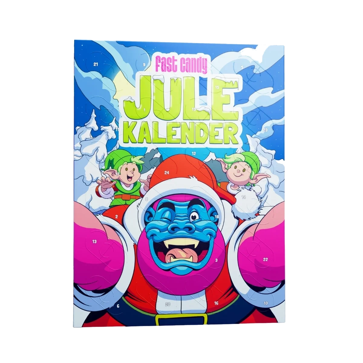 Fast Candy Julekalender 2024 - BLI MED I TREKNINGEN AV EN PS5 (Pre-order)