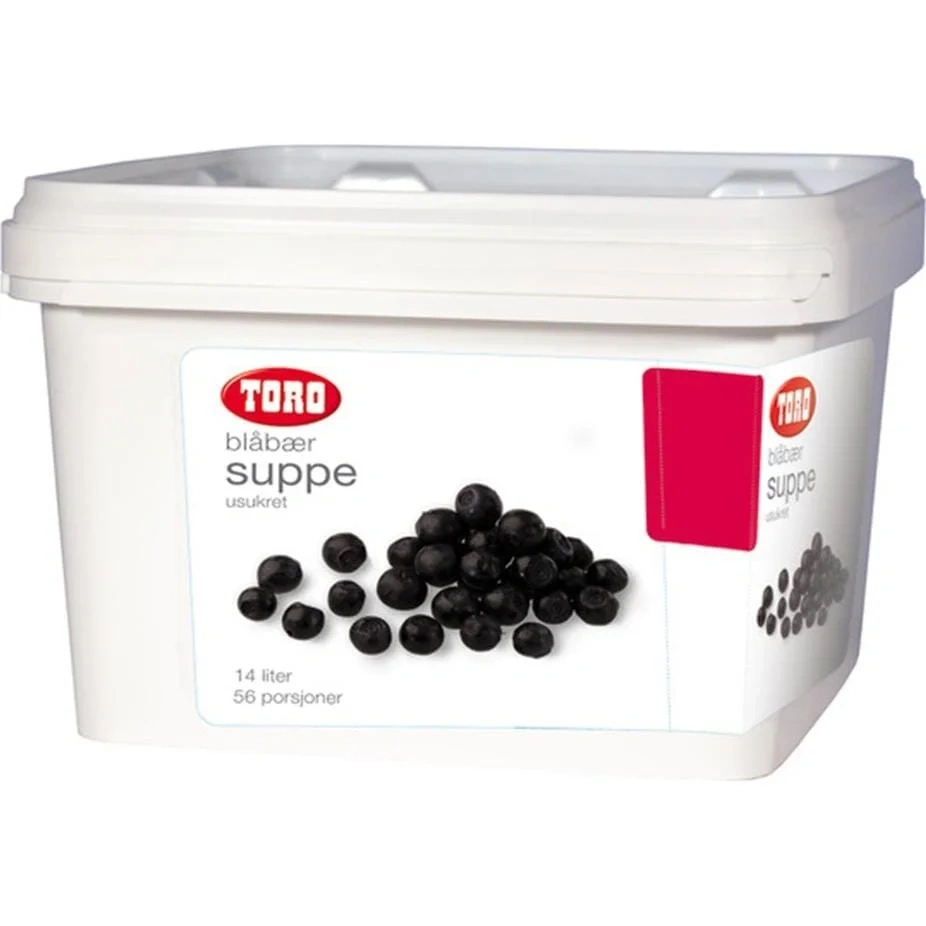 Toro Blåbærsuppe Lavt Sukkerinnhold 3x0.7kg