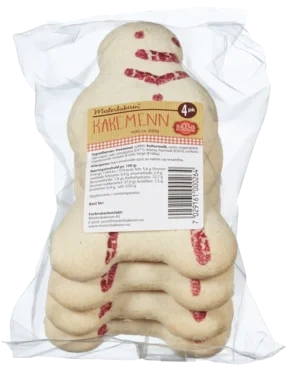 Kakemenn 4pk 200g Mesterbakeren