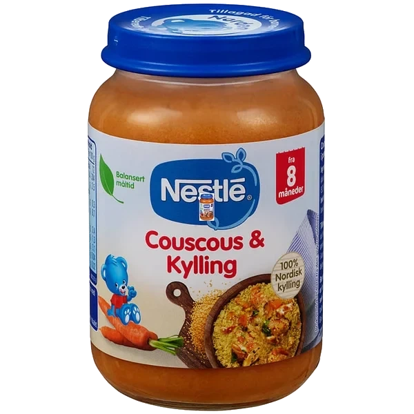 Couscous & Kylling 8m 190g