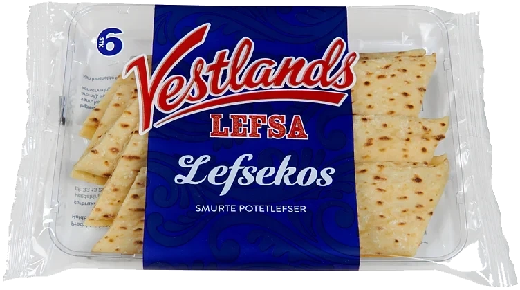 Vestlandslefsa Lefsekos 6pk 220g