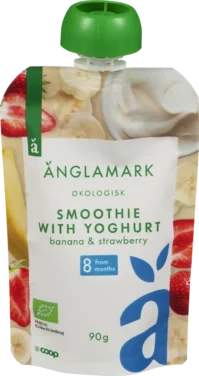 Smoothie Yoghurt/banana/strawberry