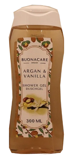 Buonacare Showergel 300ml Argan&Vanilla