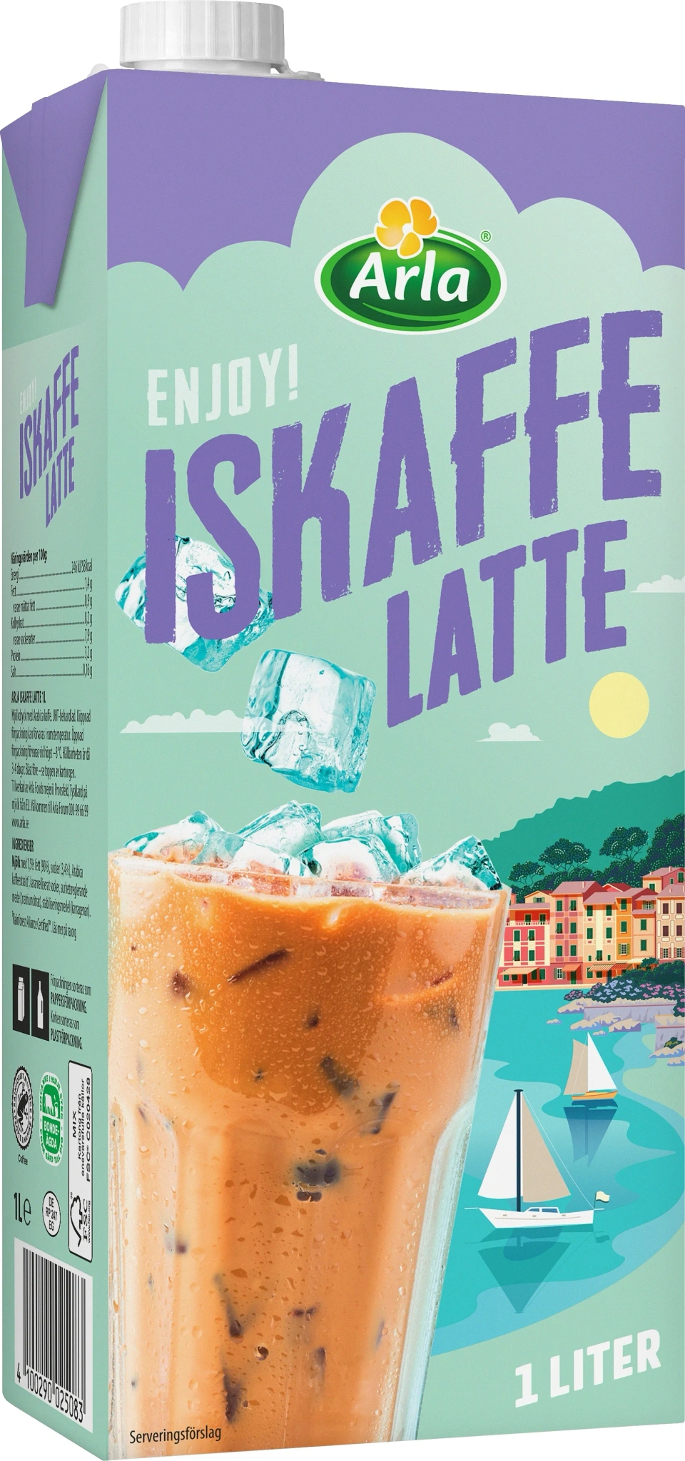 Iskaffe Latte 1000 ml