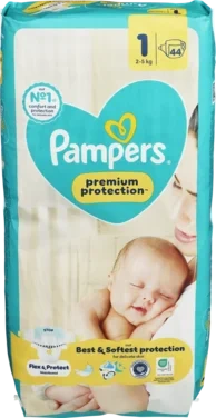 Pampers Bleier New Baby Prem Pot S1 2-5kg 44stk