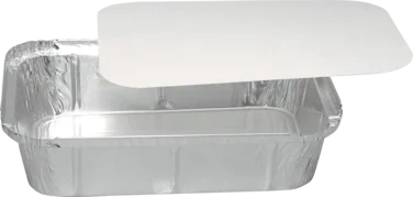 Lokk til Aluform Abena Cater-line 25,1x18,5cm Hvit Papp/aluminium