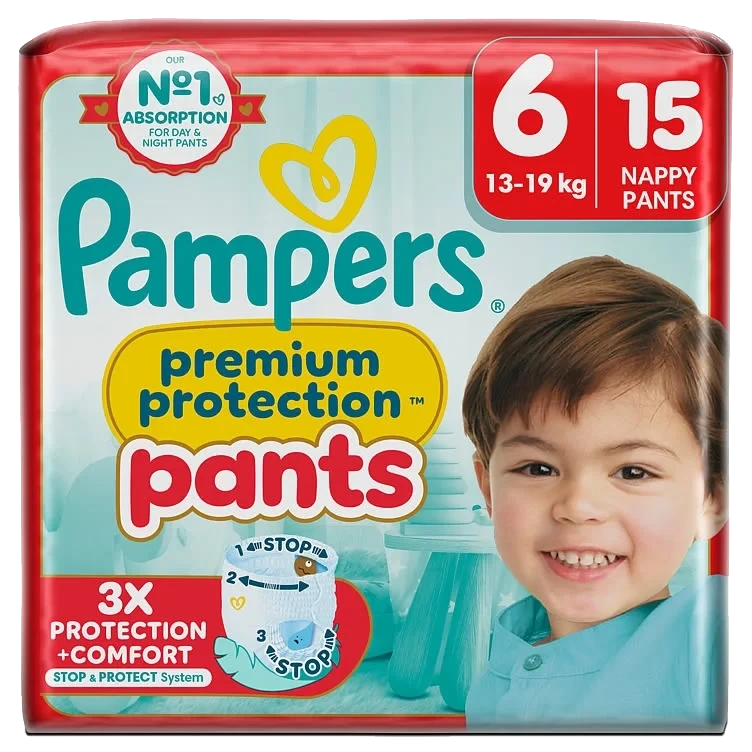Pampers Bleier Premprot Pants S6 13-19kg