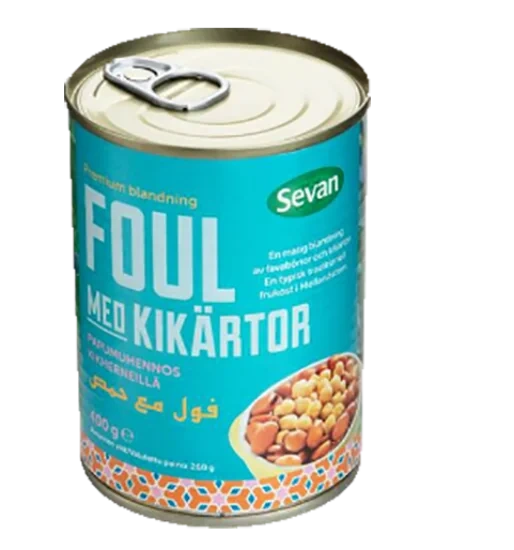 Fava bønner & kikerter 400g
