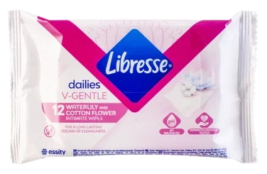 Libresse Intimservietter Cotton Flower