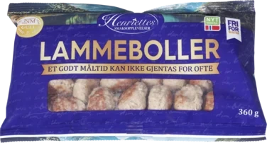 Henriettes Lammeboller 360g