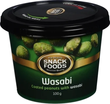 Snacksnøtter Cup Wasabi 100g