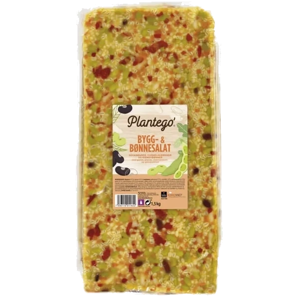 Plantego' Bygg- og Bønnesalat 1500g