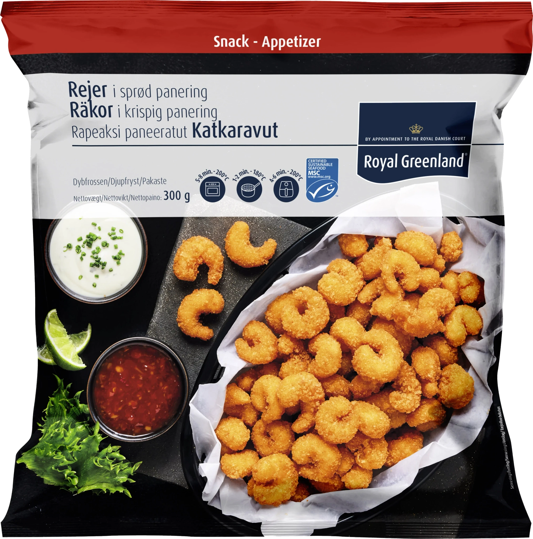 Räkor Panerade