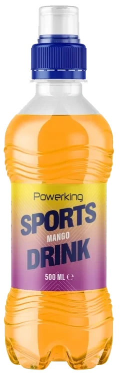 Powerking Sportsdrikk Mango 0,5l flaske