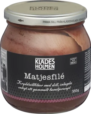 Matjesfiléer 550g Klädesholmen