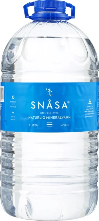 Snåsavann Naturlig Mineralvann 5l