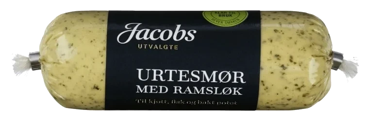 Urtesmør Ramsløk/Flaksalt 65g Jacobs