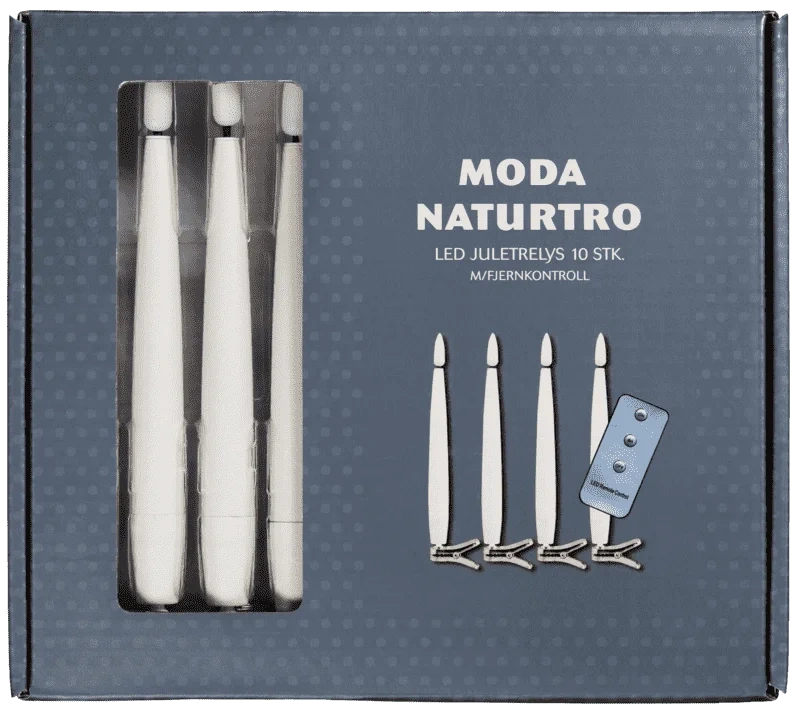 Moda Naturtro Juletrelys med Holder