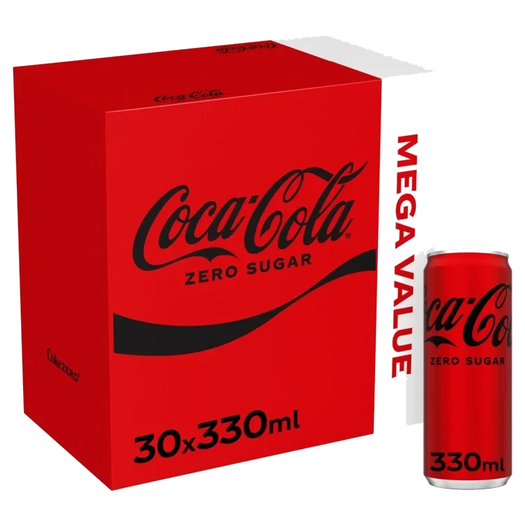 Coca-Cola Zero 0,33lx30 boks