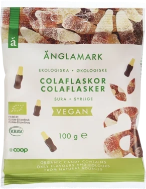 Cola Bottles (vegan And Organic)