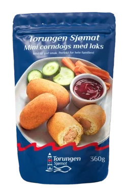 Corn Dogs med Laks 360g Torungen