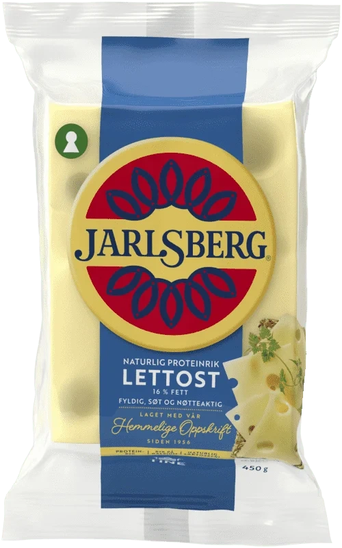 Jarlsberg 16% Lettost 450g
