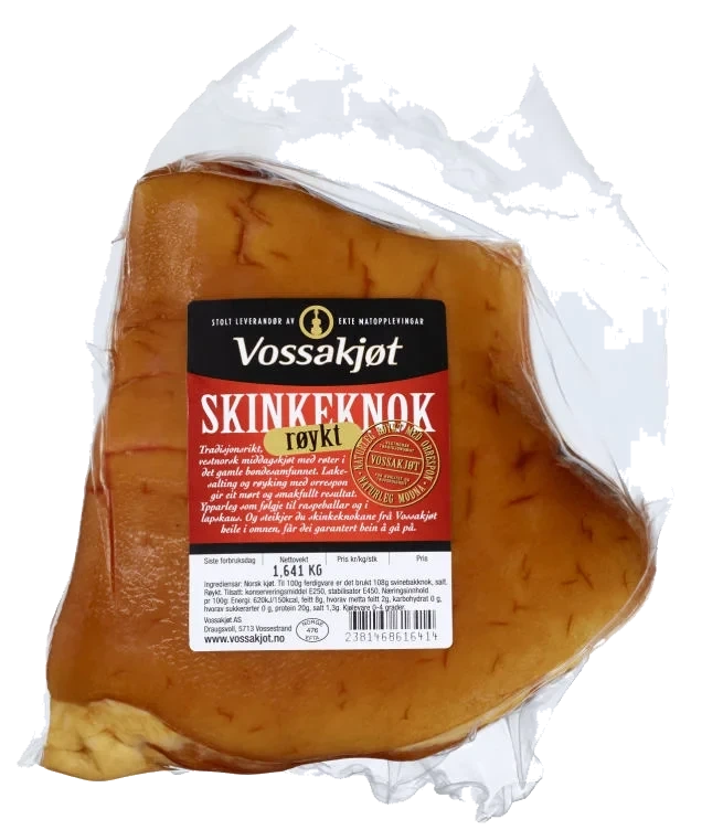 Røykt Skinkeknok Kutta Vossakjøt