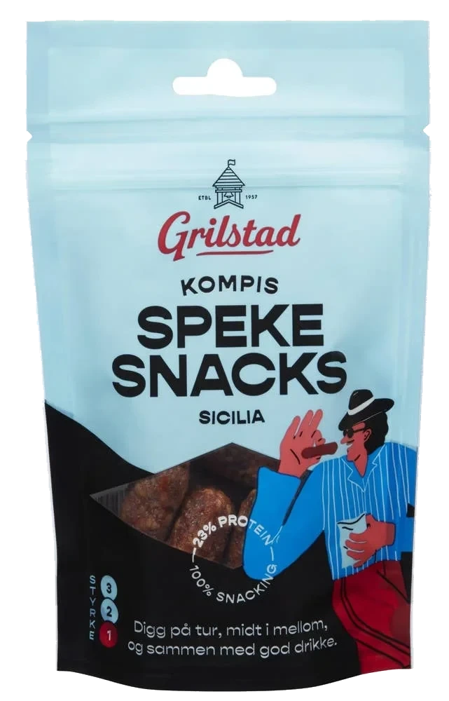 Kompis Spekesnacks Sicilia 55g