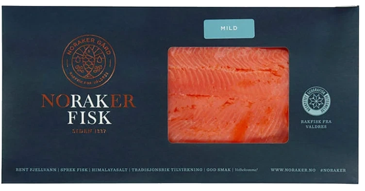 Filert Rakfisk Mild 300g Noraker