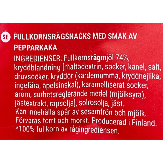 Finn Crisp Pepparkaka