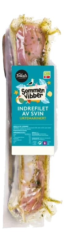 Svin Indrefilet Urtemarinert Ca520g Sommervibber