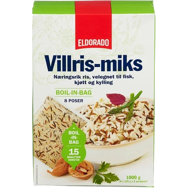 Villrismiks Boil In Bag 1kg Eldorado
