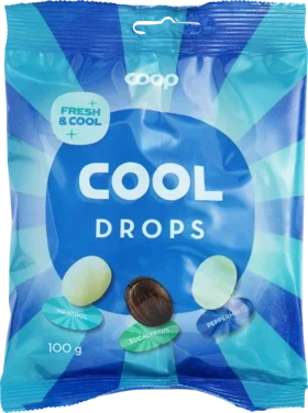 Eucalyptus, menthol, peppermint - hard candies