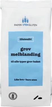 Melblanding Grov Gl.Fri 500g Pappa uten Gluten