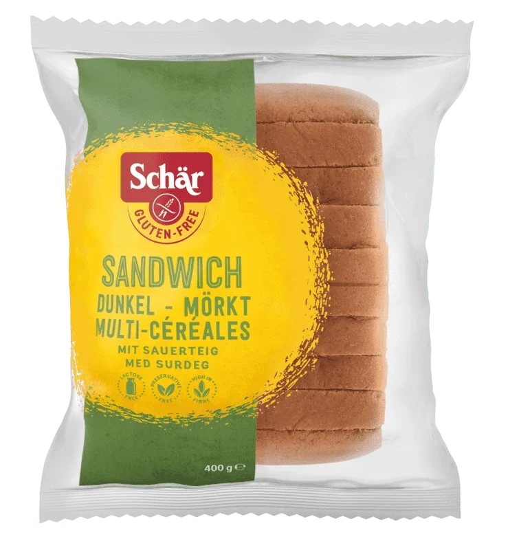 Schär Mørkt Brød Sandwich 400g