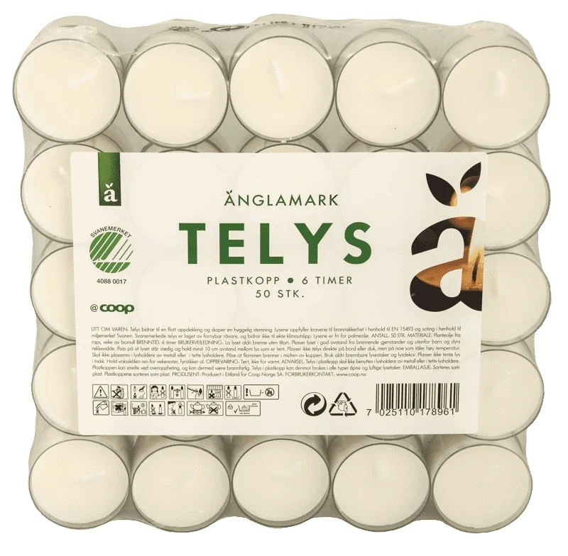 Telys 6t 50stk Änglamark