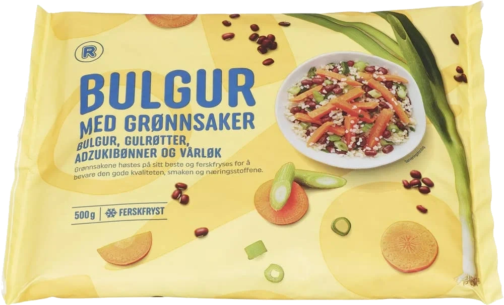 Bulgur med grønnsaker