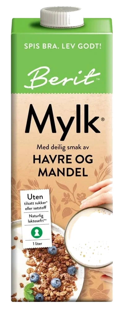 Mylk havre og mandel