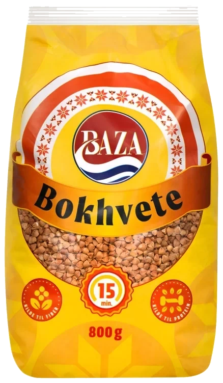 Bokhvete Ristet 800g Baza