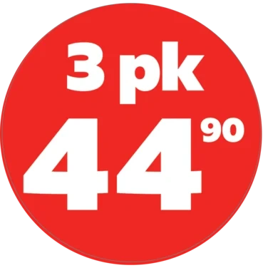 Circle K Ø70mm 3pk boller 44.90, 500 stk