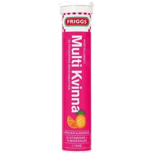 Multi Kvinna Apelsin & Ananas Brustablett
