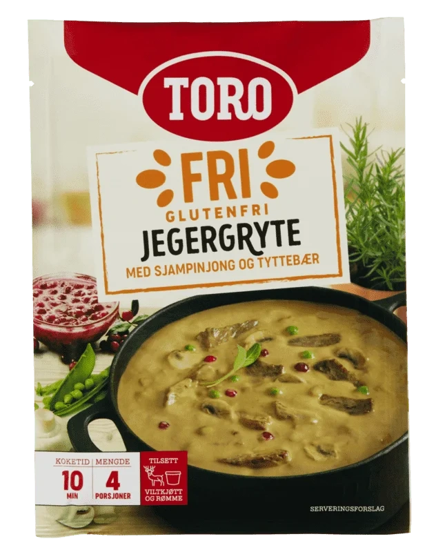 Toro Fri Jegergryte Glutenfri 14x90g