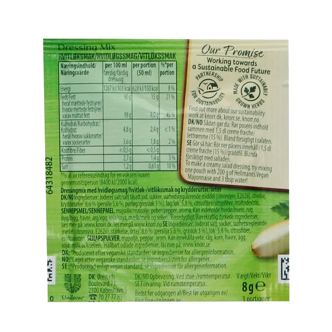 Salladsdressing Mix Vitlök 3-pack