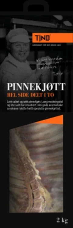 Pinnekjøtt Urøkt Delvis Oppdelt Ca2,5kg Tind