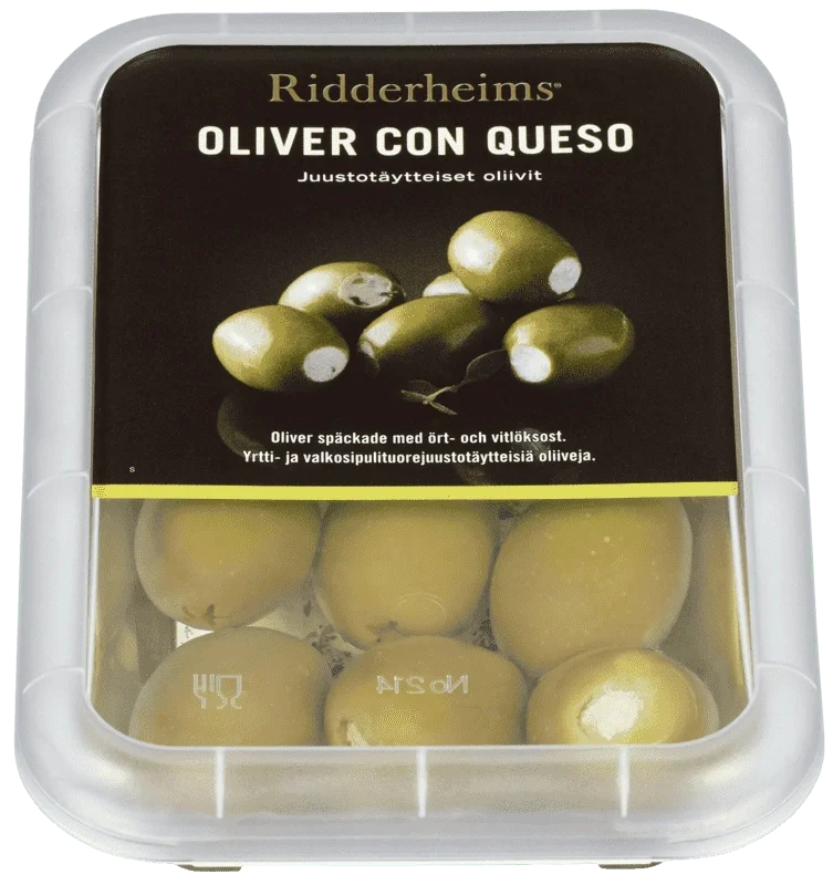 Ridderheims Tapas Oliven Con Queso 200g